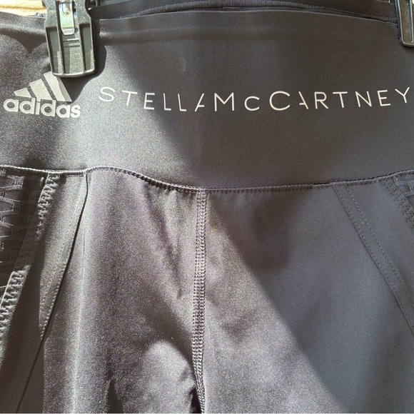 Adidas by Stella McCartney Black Leggings Size XS - Picture 3 of 6